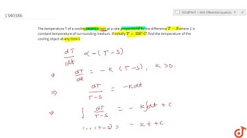 Suppose the growth of a population is proportional to the number present. If the population of