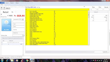 Supermarket Sales Software | Barcode Billing Software | Point of Sale | Tamil Nadu