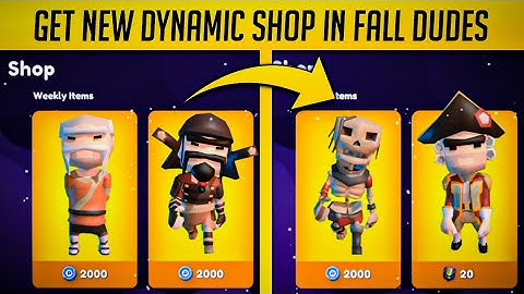 Get New Dynamic Shop In Fall dudes | Fall Guys Mobile | Fall Dudes