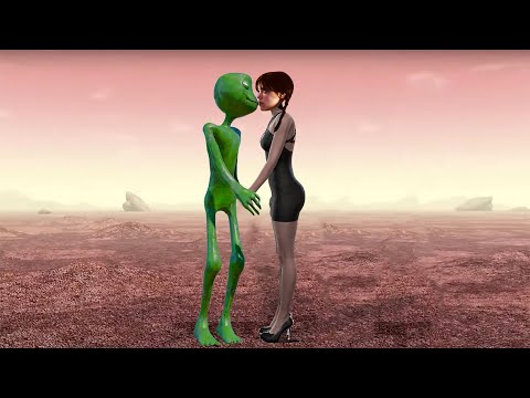 Dame tu Cosita kiss Wednesday Addams