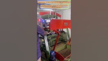 Concrete brick making machine with feeder type semi automatic machine..