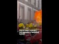 Sukob policije i vatrogasaca u španskoj Galiciji
