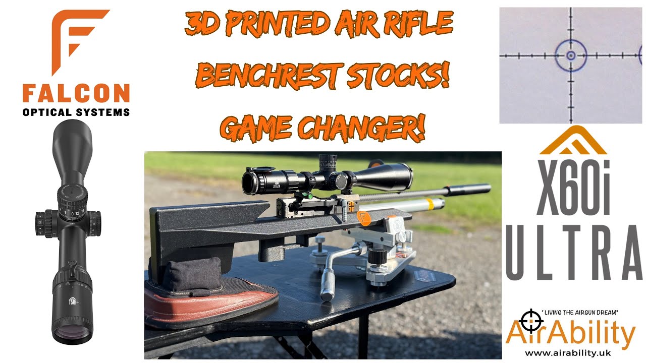 117. 3D PRINTED BENCHREST RIFLE STOCKS - Game changer. New customisable approach. This is the future