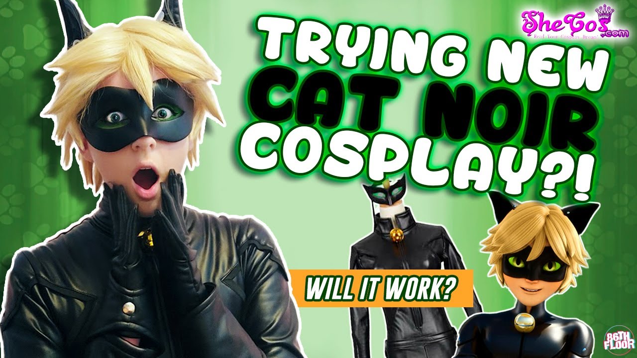 Miraculous Ladybug Cosplay -- Chat Noir Cosplay Costume Version 01