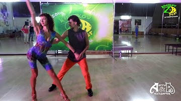 Aleksandr Levchuk Anna Galenda. Bachata demo. Kharkov Z