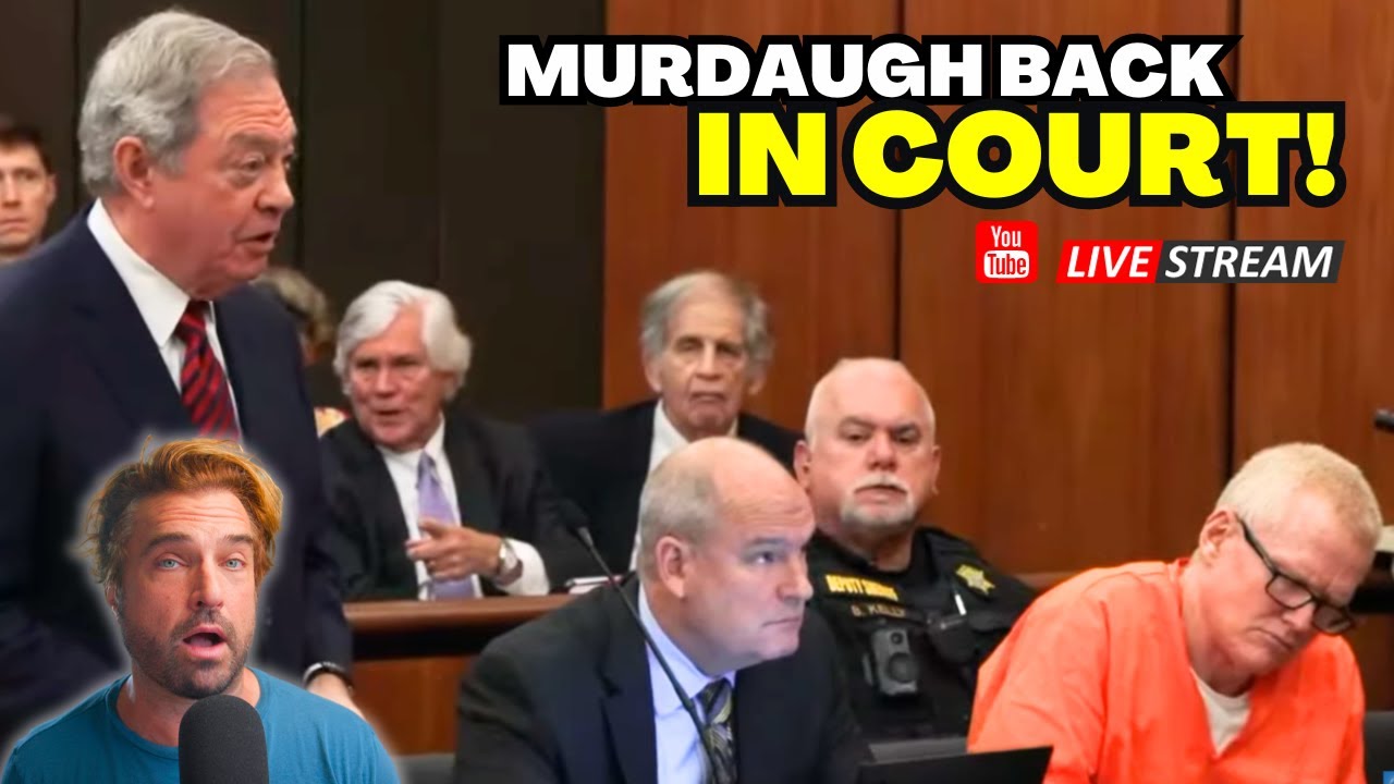 LIVE Murdaugh Back In Court!