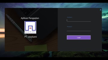 Tugas Pemrograman Visual - Aplikasi Penggajian - Arif Rahman H - (Unindra)