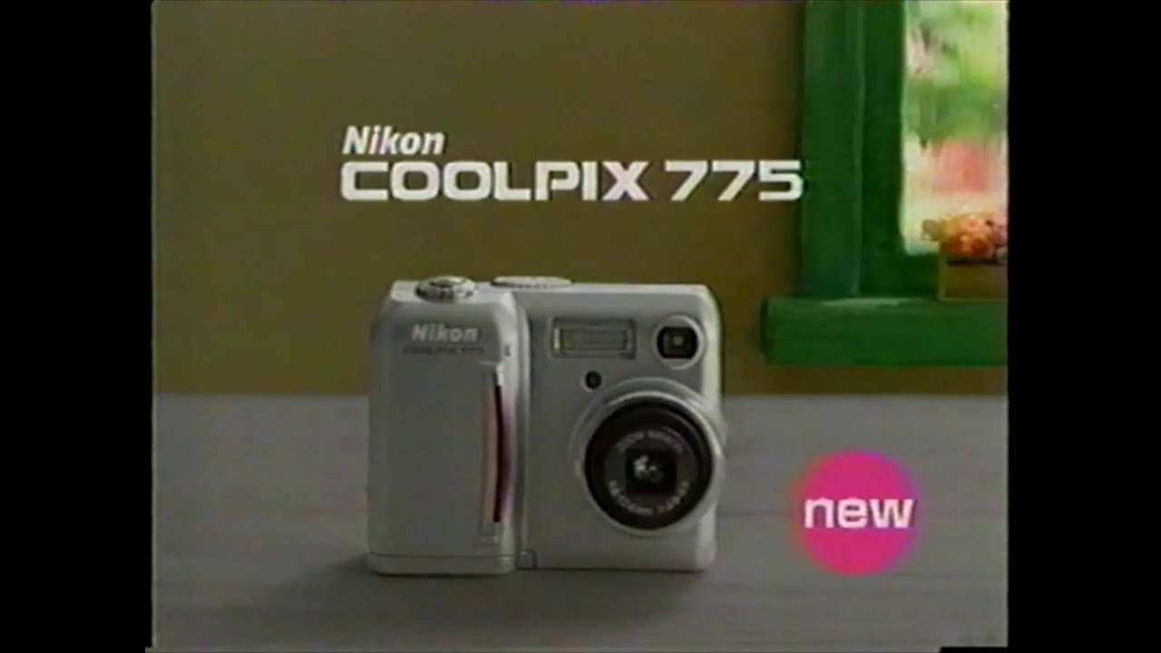 懐かしいCM】Nikon（ニコン） COOLPIX 775 2001年 - YouTube