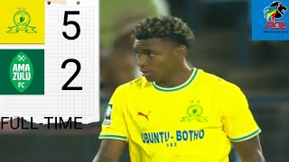 MAMELODI SUNDOWNS VS AMAZULU CRAZY GAME | ALL GOALS. #mamelodisundowns #amazulu #psl #masadawana 