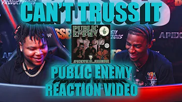 Our First Time Hearing Public Enemy - Can't Truss It (Reaction Video)