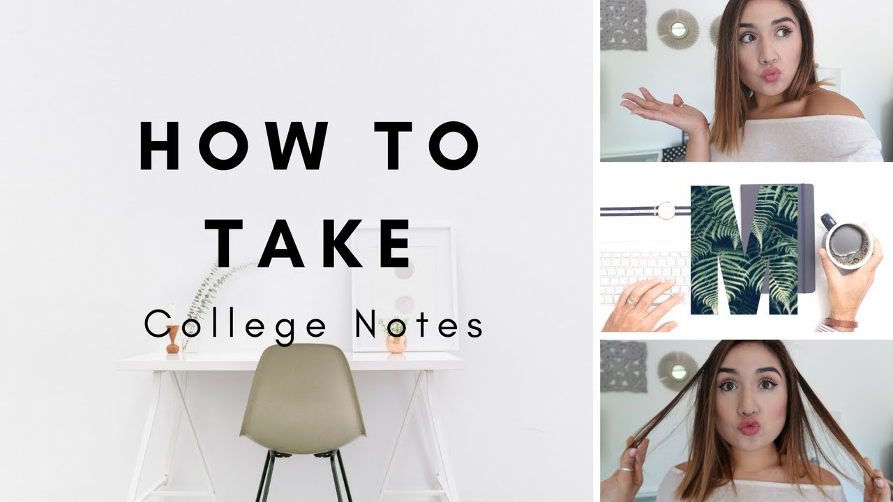 How to take College Notes| Must Have Tips - YouTube