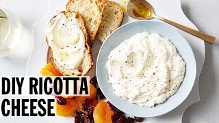 How to Make Your Own Ricotta Cheese | Food Network