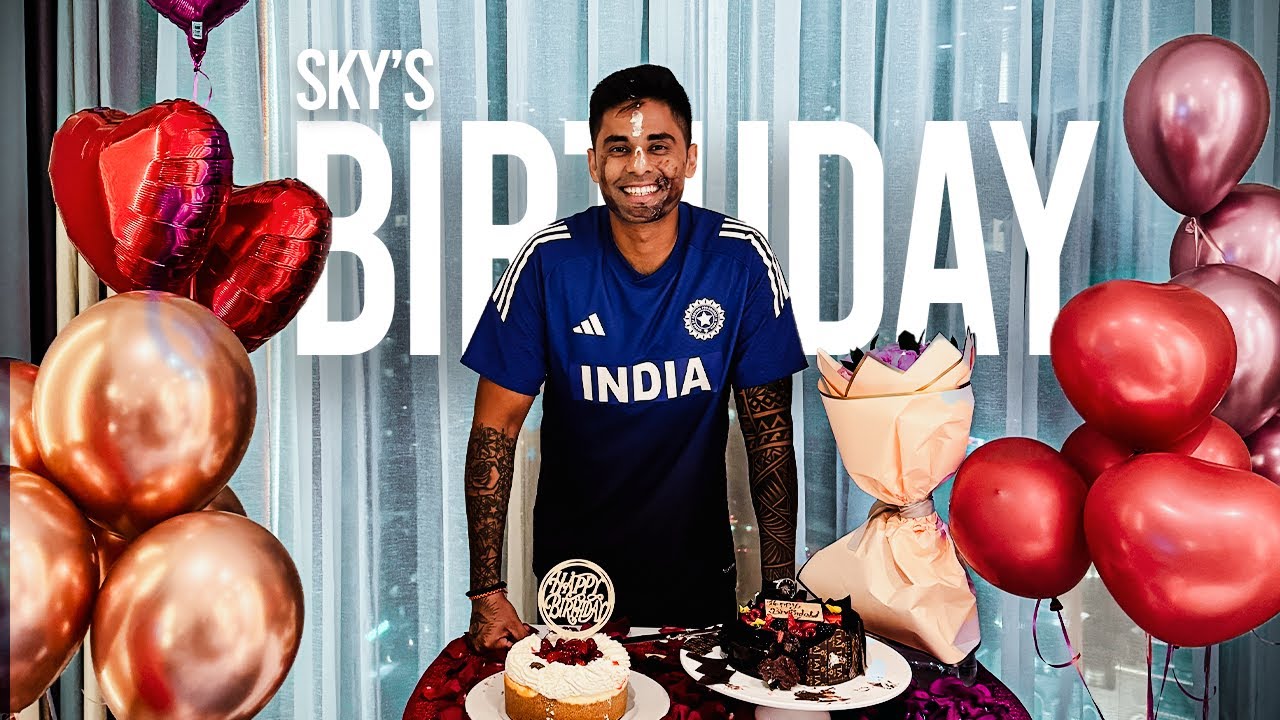 Celebrating my Birthday in Dubai | Suryakumar Yadav