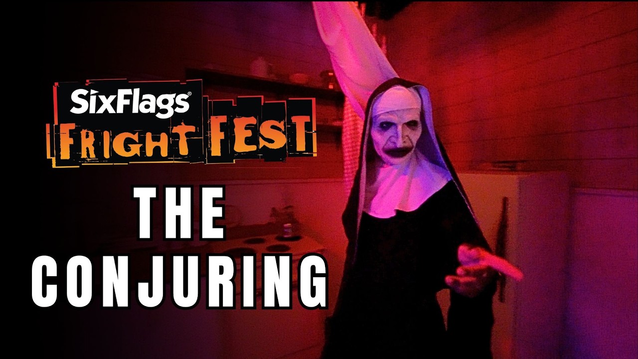 The Conjuring Universe | Six Flags Magic Mountain Fright Fest 2026 4K POV