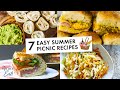 7 Easy Picnic Food Ideas For Your Next Summer Picnic! 🍉 🌈 The Spruce Eats #PicnicIdeas