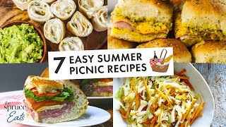 7 Easy Picnic Food Ideas For Your Next Summer Picnic! 🍉 🌈 The Spruce Eats #PicnicIdeas