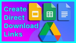 Instant Direct Download Links for Google Docs, Sheets, Slides, and Drive Files! screenshot 5