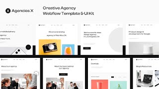 Agencies X - Creative Agency Webflow Template | BRIX Templates