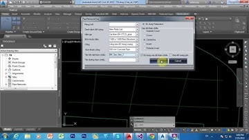 Bố trí mạng lưới thoát nước và kết nối mạng lưới trong Civil3D