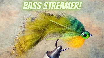 Sunfish Bass Zonker Fly Tying Demo