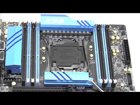 ASRock X99 WS Motherboard Unboxing & Overview