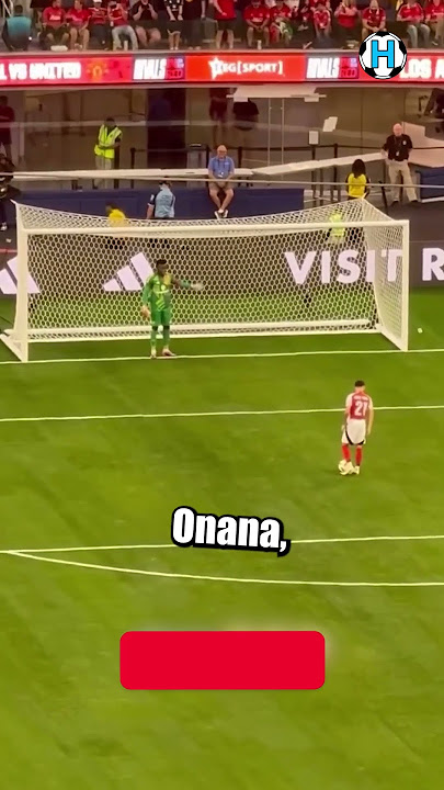 Onana new penalty saving technique 🤣 #football