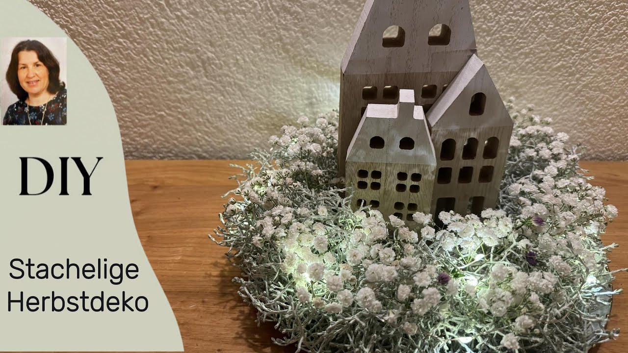DIY Geniale Deko mit Stacheldraht und Schleierkraut…Bekanntgabe Gewinner