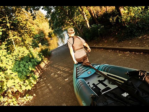 2021 Aquaglide Chelan 120 Inflatable Touring Kayak