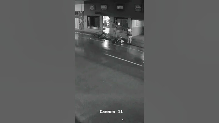CÂMERA FLAGRA ACIDENTE EM BRUSQUE SANTA CATARINA