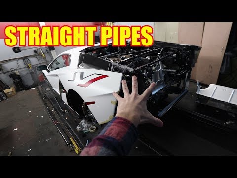 Straight Piping the Aventador SVJ – First in the Nation