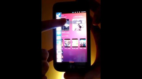 Ubuntu Touch Preview on Samsung Galaxy S