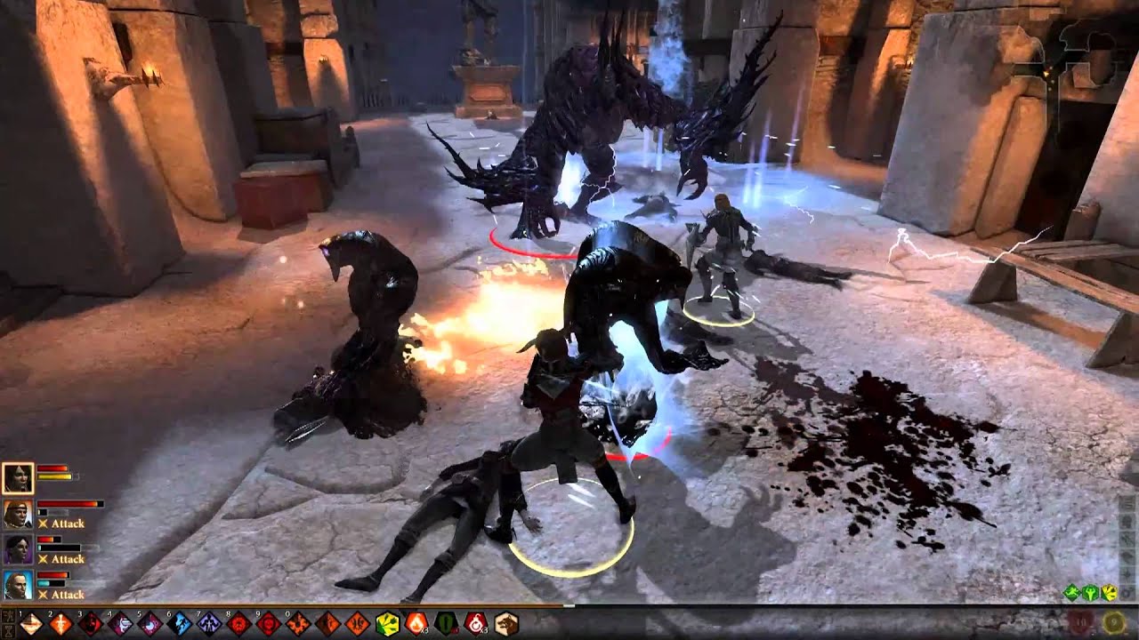 Dragon Age 2 - The Last Straw - Blood Mage/Pride Demon Fight