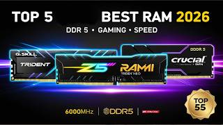 Top 5 Best Computer RAM Kits in 2026 | Fastest DDR4 & DDR5 Memory