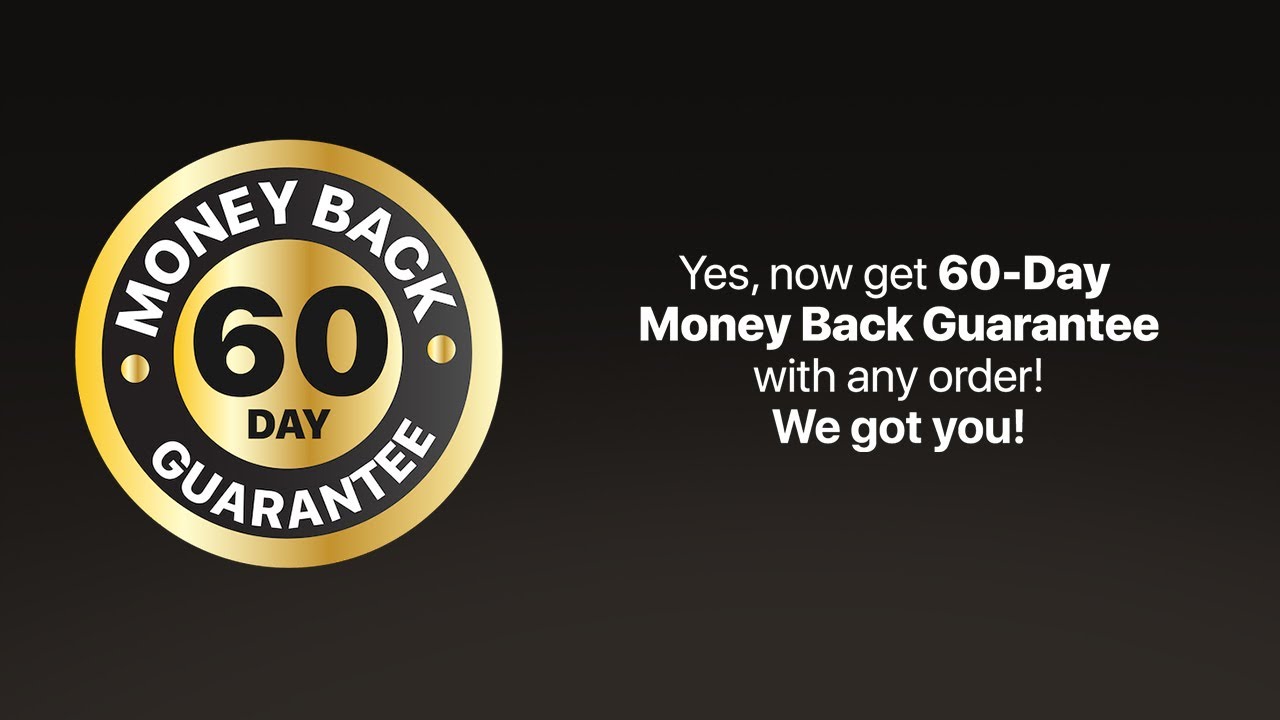 60-Day Money Back Guarantee. We got you. | OTR performance