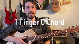 How To Play A Beginner Friendly G Chord On Guitar