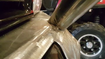 Move Bumper; Notching Pre-Runner Bars 2