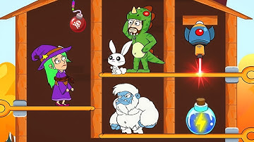 Home Pin | Pull The Pin |Best Mobile Puzzle Game |android Gameplay Walkthrough|Part 1 level 11 to 25