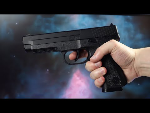 Видео: Пневматический пистолет Crosman PSM45