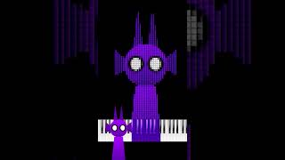 Sprunki Durpel Evolution on Piano 🎹 | MIDI Art Shorts #piano #animation #sprunki #pianomusic