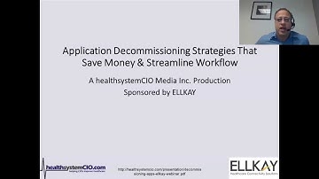 10/23/19-Application Decommissioning Strategies That Streamline Workflow (Sponsored by ELLKAY)