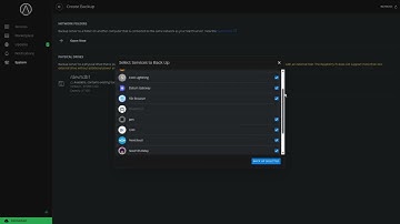 how to back up start9