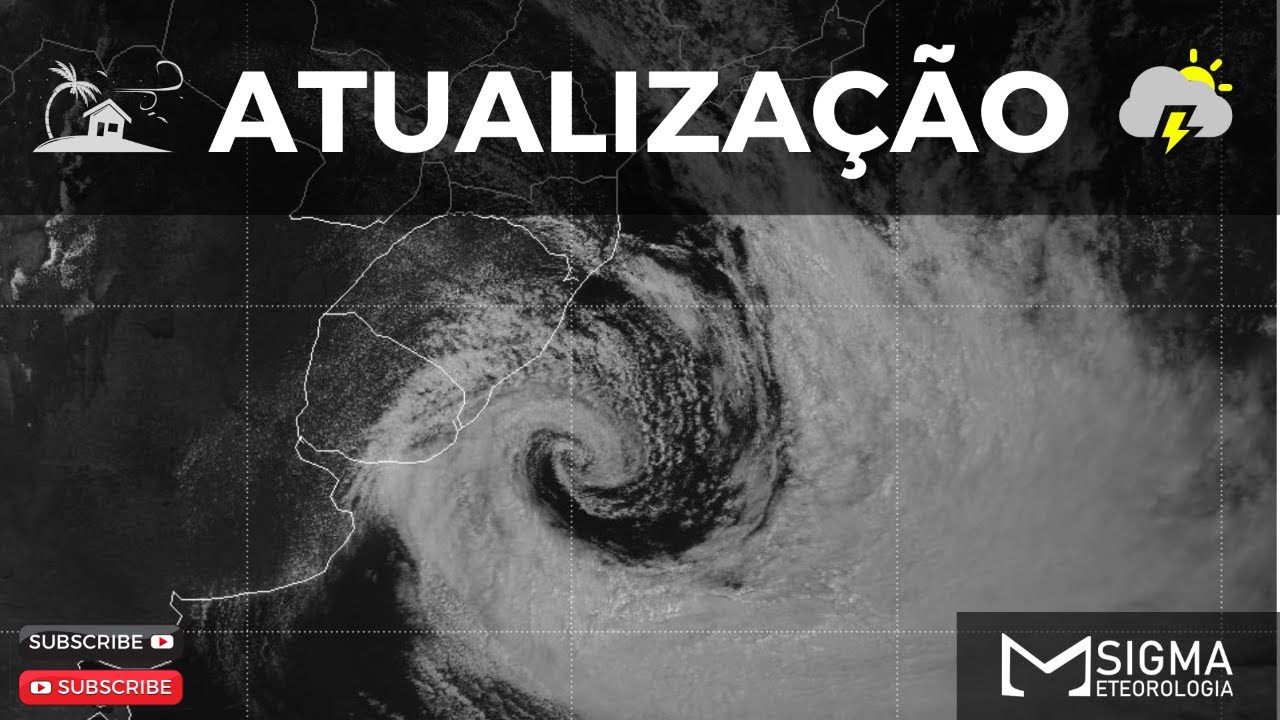 🔴⚠ INSTABILIDADES E CICLONE EXTRATROPICAL: ATUALIZAÇÃO