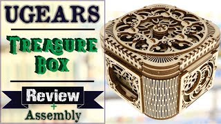 UGEARS: MECHANICAL MODEL - TREASURE BOX from Puzzle Master