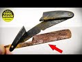 Destroyed Straight Razor Restoration - 'Tetanus' to Art