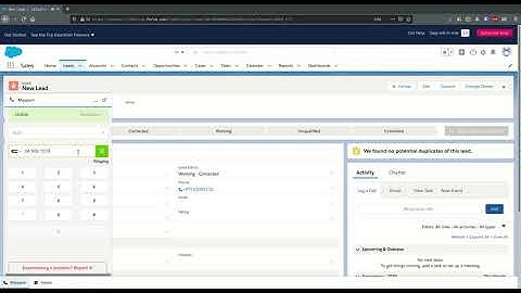 Salesforce CTI integration: Click-To-Call your customers with speed