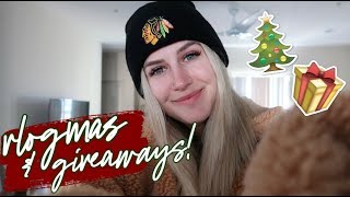 ANNOUNCING MY GIVEAWAYS &amp; VLOGMAS!