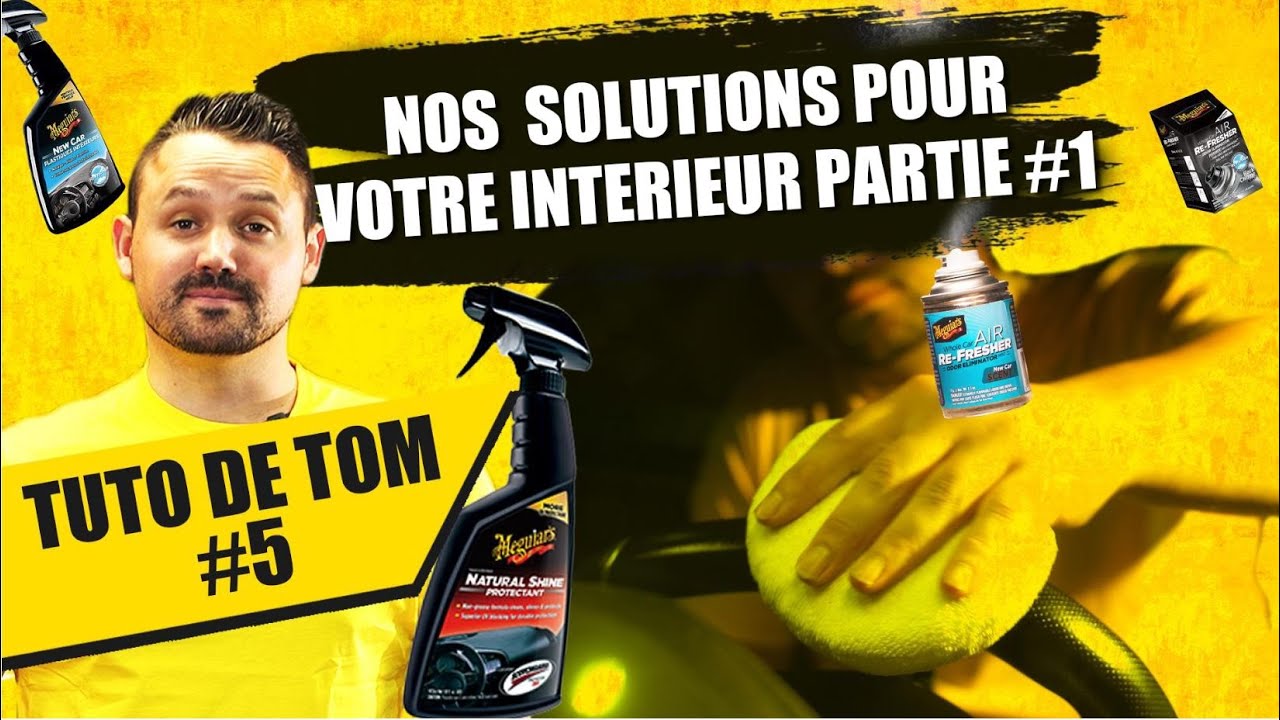 Produit pour nettoyer les plastiques de voiture, nettoyant de plastique  auto Natural Shine : Meguiar's