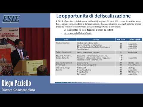 Diego Paciello, Commercialista - Flexible Benefit Milano 2013