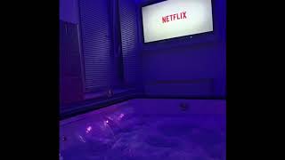 toxic by britney spears slowed but you're in the bathtub while netflix plays in the background