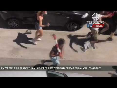 PIAZZA PERUGINO: RESIDENTI IN ALLARME PER RISSE, SPACCIO DI DROGA E SCHIAMAZZI  | 08/07/2025